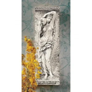 Water Maidens Frieze Wall Sculpture: Dordogne