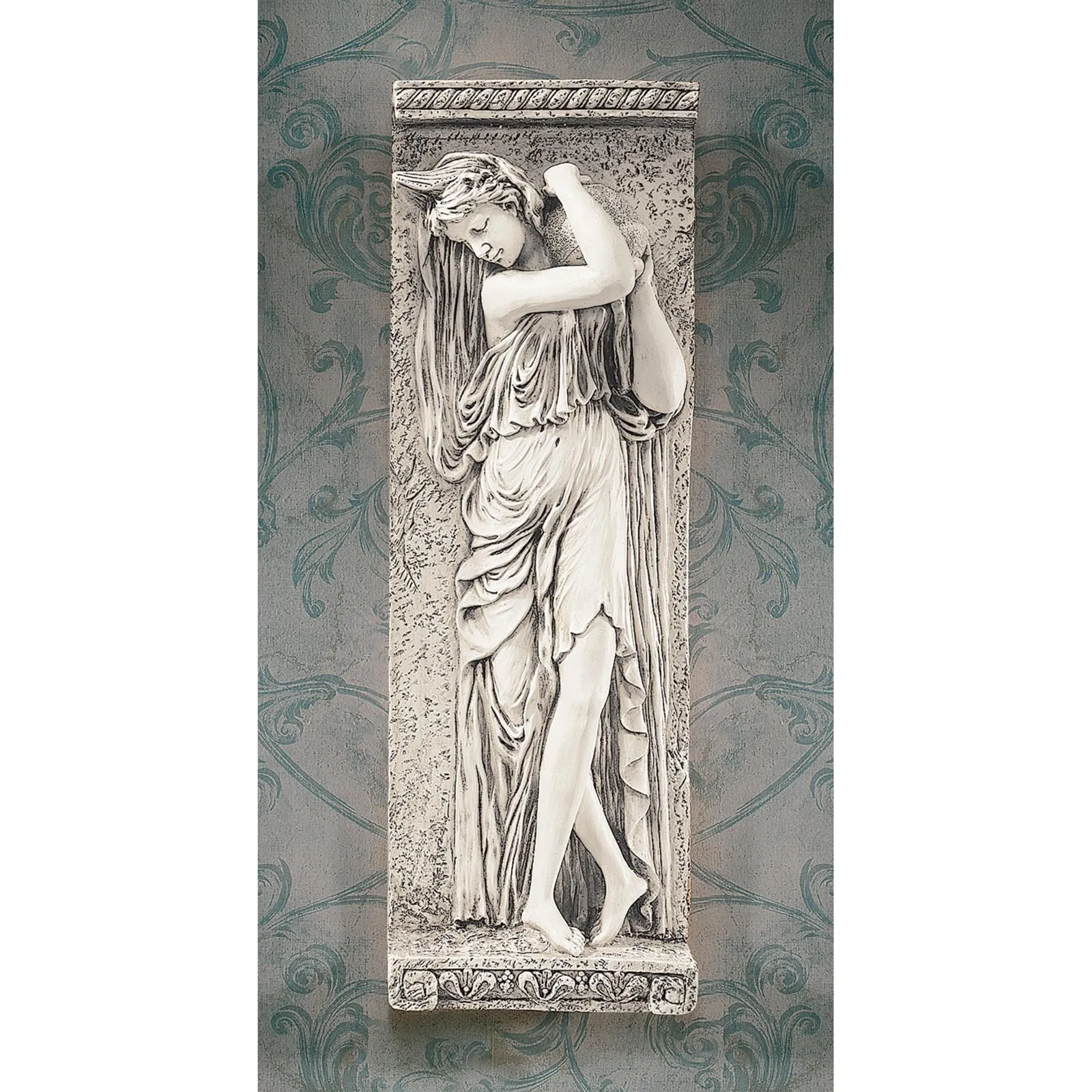 Water Maidens Frieze Wall Sculpture: Seine