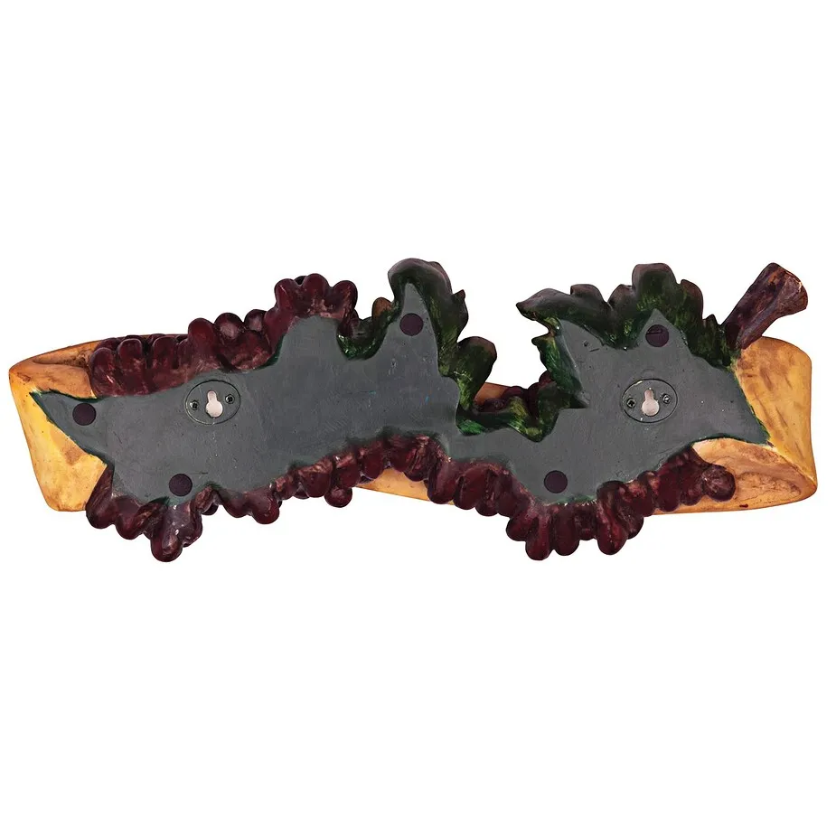 Abbondanza Italian Sign Grape Wall Sculpture: Buon Appetito