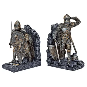Arthurian Knights Medieval Bookends