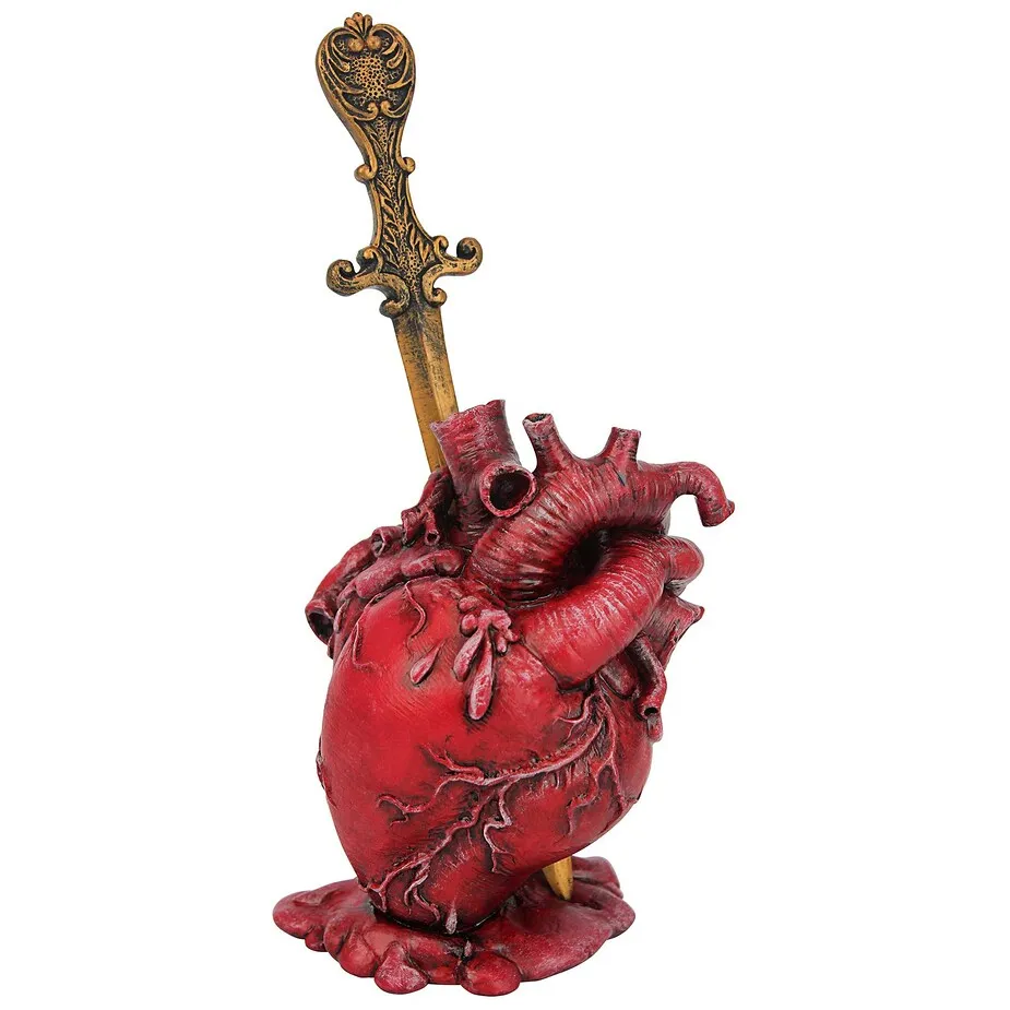 Edgar Allen Poe's Tell-Tale Heart Statue