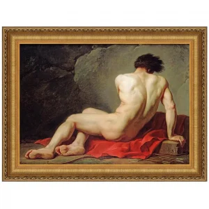 Patrocles Framed Canvas Replica Painting: Medium