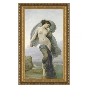 Evening Mood Framed Canvas Replica Painting: Small