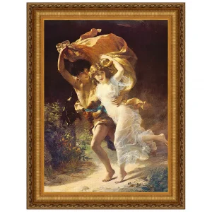 The Storm Framed Canvas Replica Painting: Medium