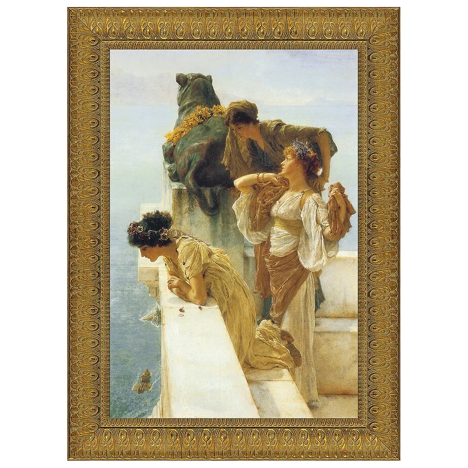 A Coign of Vantage Framed Canvas Replica Painting: Grande
