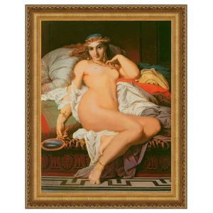 Phryne Framed Canvas Replica Painting: Grande