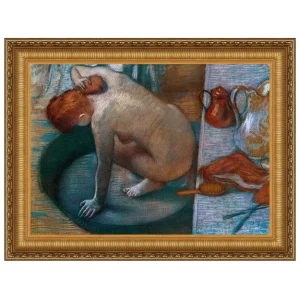 Le Tub Framed Canvas Replica Painting: Small