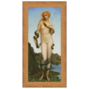 Cadmus and Harmonia Framed Canvas Replica Painting: Medium