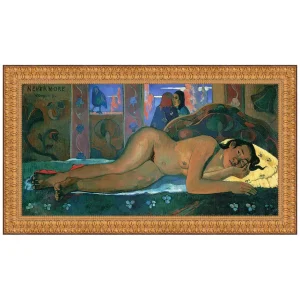 Nevermore Framed Canvas Replica Painting: Small