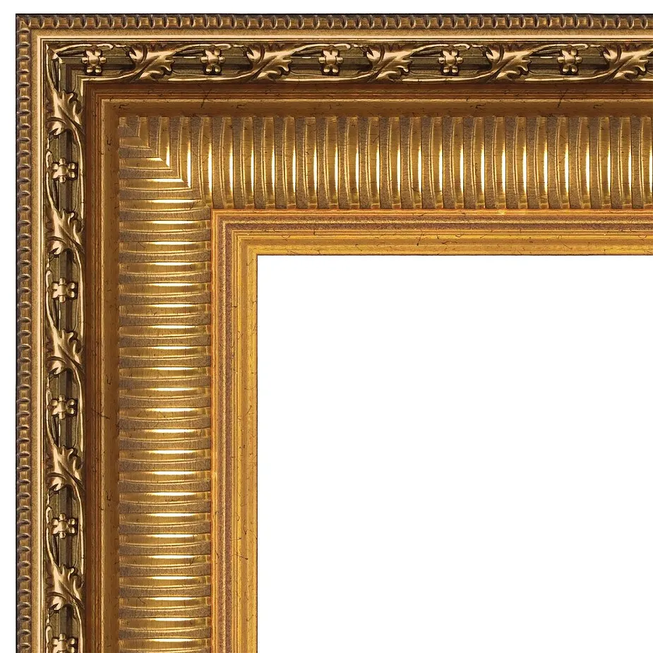 Bathers Surprised Framed Canvas Replica Painting: Grande
