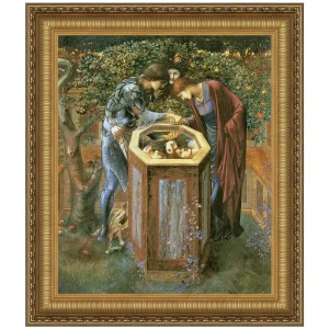 The Baleful Head Framed Canvas Replica Painting: Small