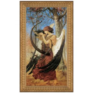 Titania's Awakening Framed Canvas Replica Painting: Medium
