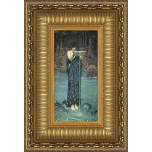 Circe Invidiosa Framed Canvas Replica Painting: Small