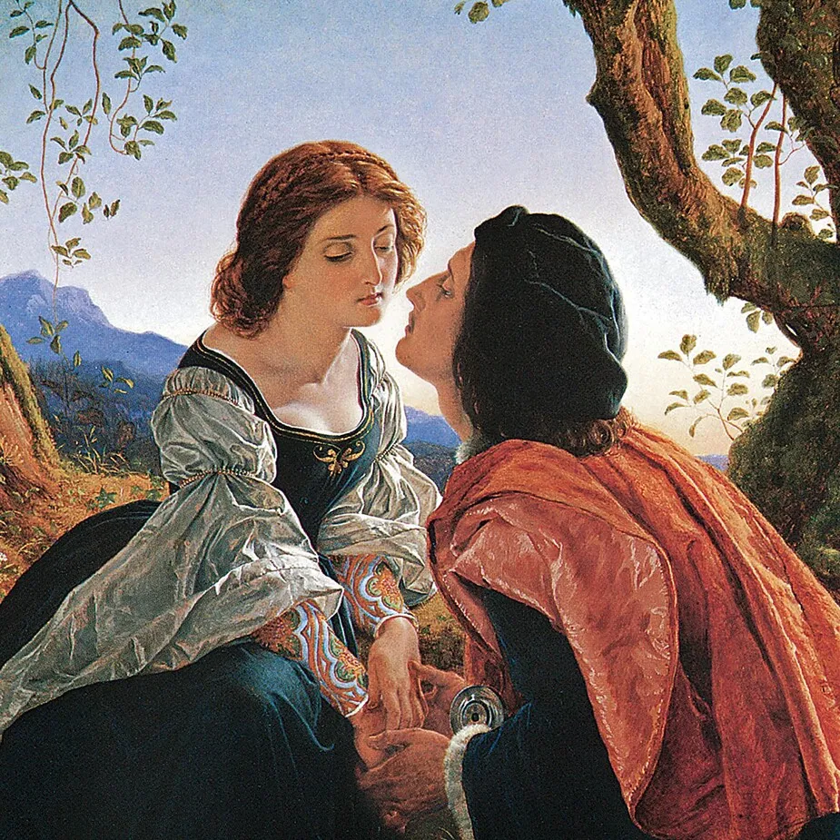 Hesperus Framed Canvas Replica Painting: Grande