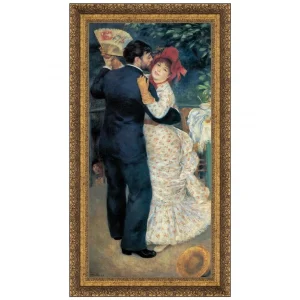 Dance in the Country Framed Canvas Replica Painting: Large