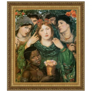 The Beloved (The Bride) Framed Canvas Replica Painting: Medium