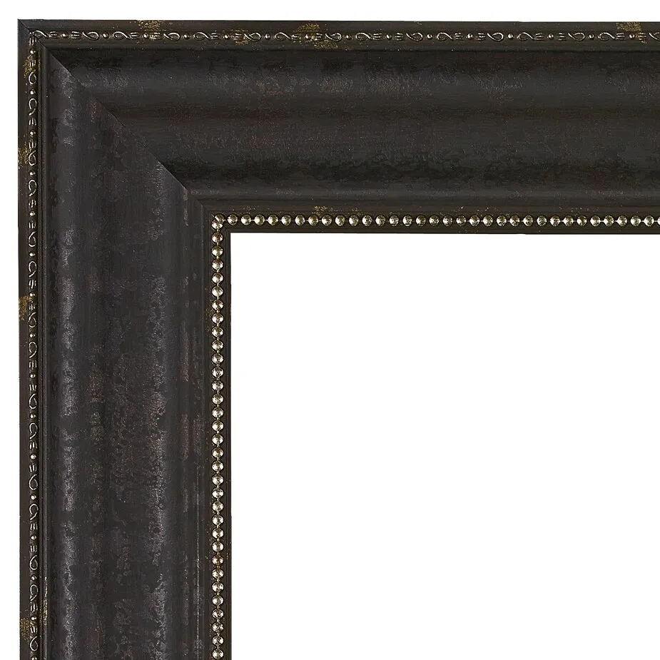 Buffalo Runners Big Horn Basin Framed Canvas Replica Painting: Large