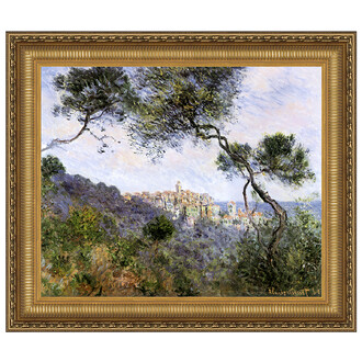 Bordighera Italy Framed Canvas Replica Painting: Grande