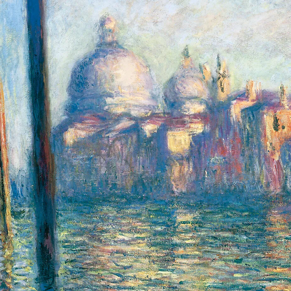 The Grand Canal, Venice Framed Canvas Replica Painting: Small