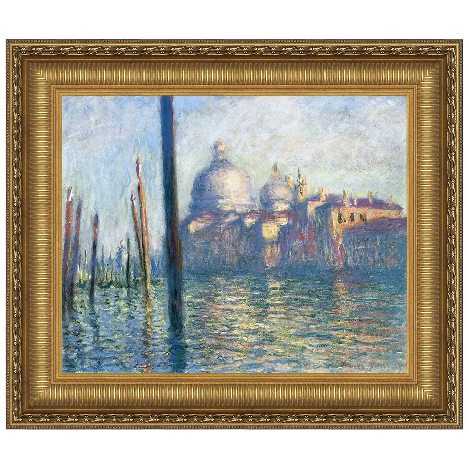The Grand Canal, Venice Framed Canvas Replica Painting: Grande