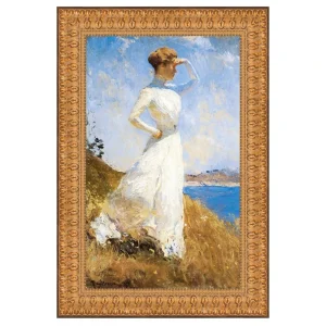 Sunlight Framed Canvas Replica Painting: Grande