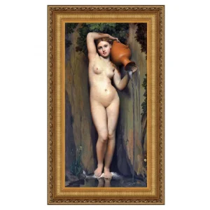 The Source Framed Canvas Replica Painting: Small