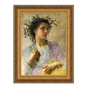 L'ete (Summer) Framed Canvas Replica Painting: Small