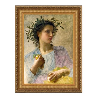 L'ete (Summer) Framed Canvas Replica Painting: Medium