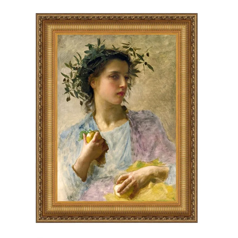 L'ete (Summer) Framed Canvas Replica Painting: Medium