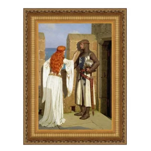The Shadow Framed Canvas Replica Painting: Small