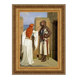 The Shadow Framed Canvas Replica Painting: Large