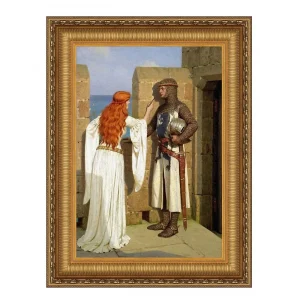 The Shadow Framed Canvas Replica Painting: Grande