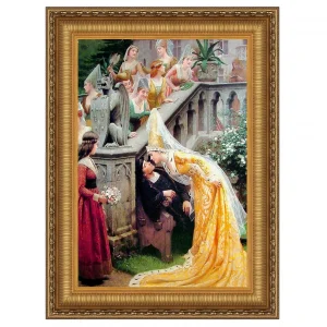 Alain Chartier Framed Canvas Replica Painting: Grande