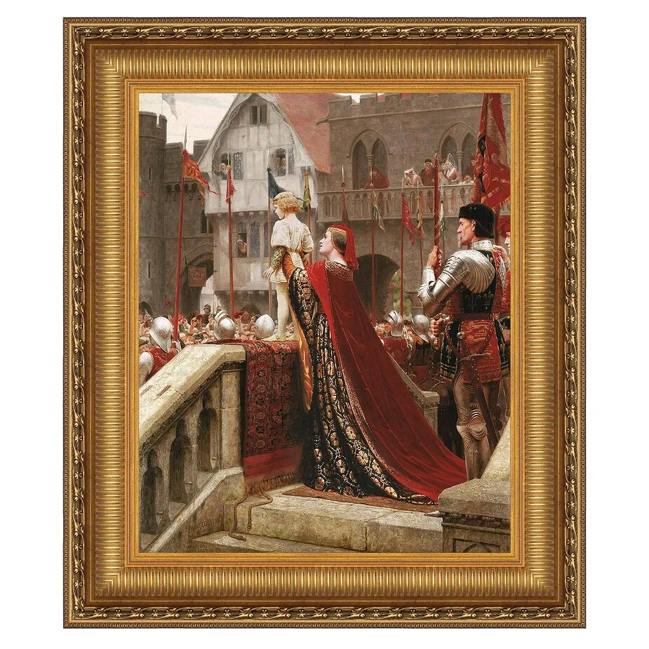 A Little Prince Framed Canvas Replica Painting: Medium