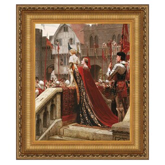 A Little Prince Framed Canvas Replica Painting: Large