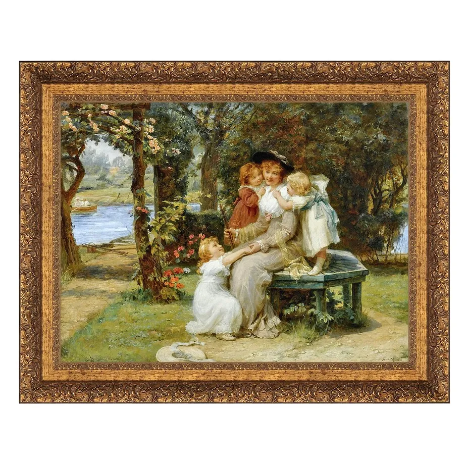 Me Too Framed Canvas Replica Painting: Large