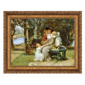 Me Too Framed Canvas Replica Painting: Grande
