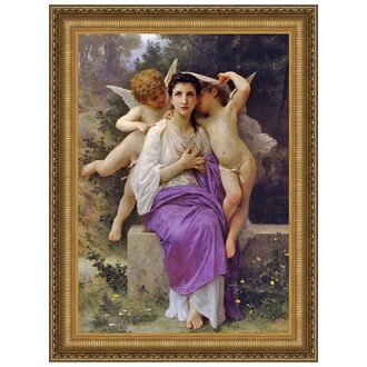 The Heart's Awakening Framed Canvas Replica Painting: Medium