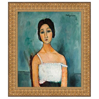 Christina Framed Canvas Replica Painting: Grande