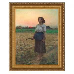 The Song of the Lark Framed Canvas Replica Painting: Medium