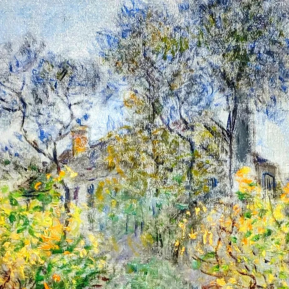 The Orchard Framed Canvas Replica Painting: Grande