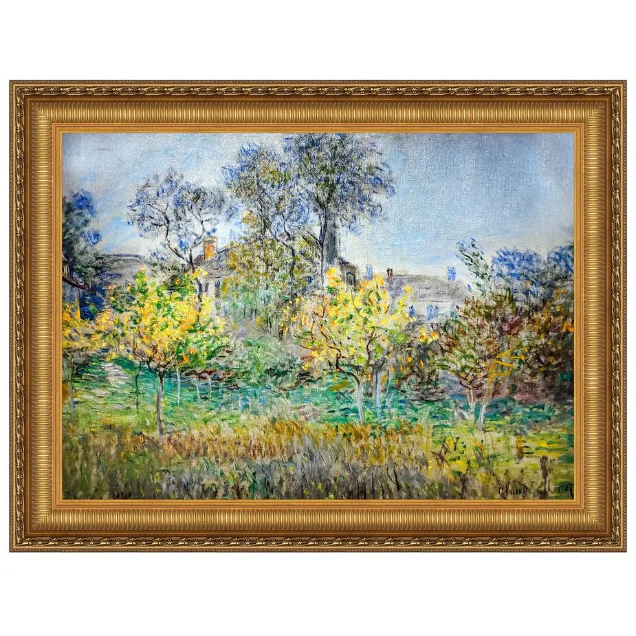 The Orchard Framed Canvas Replica Painting: Grande