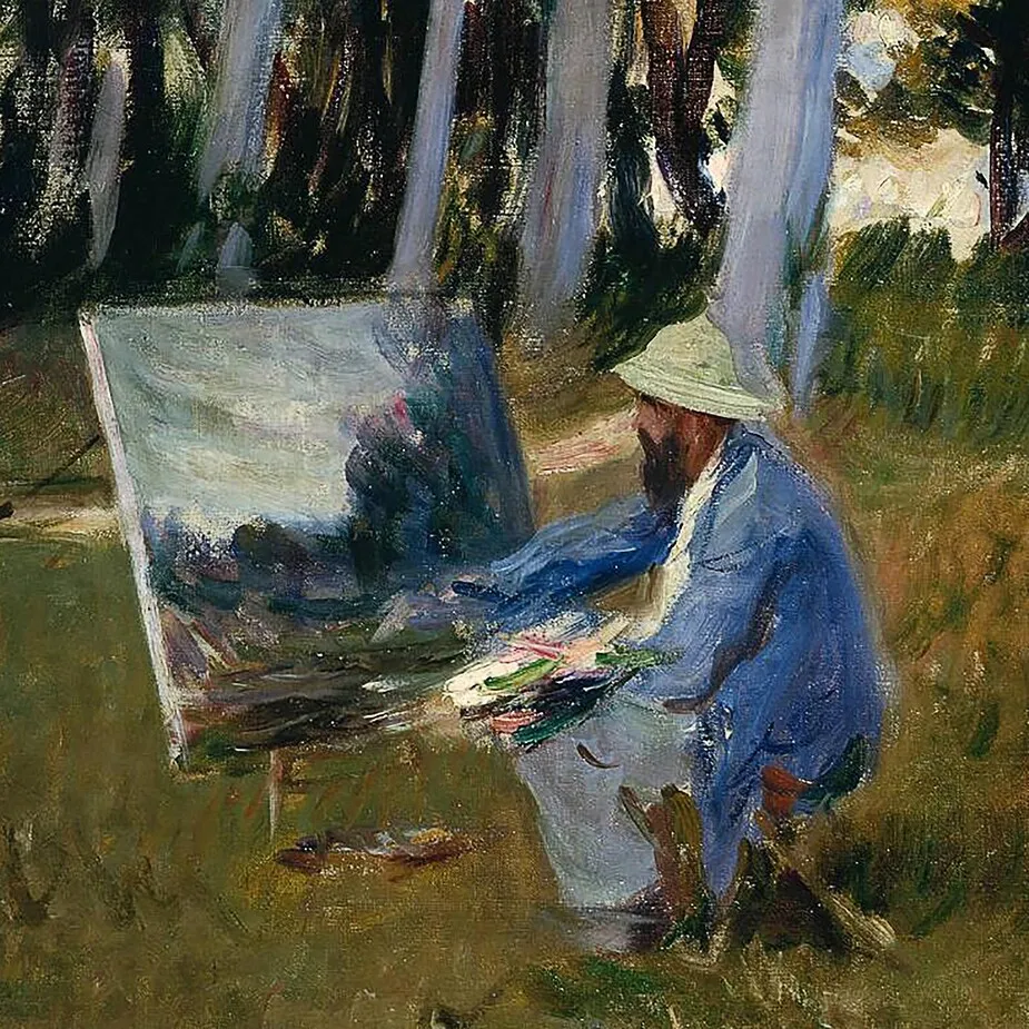 Claude Monet Painting Framed Canvas Replica Painting: Medium