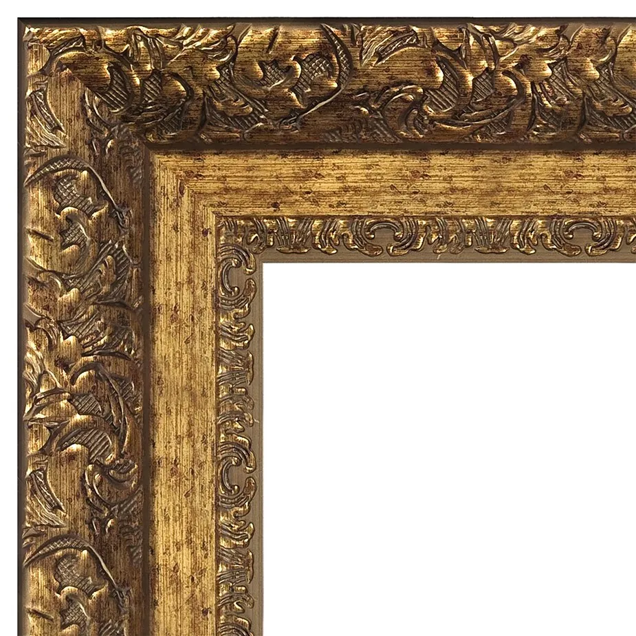 Virgin in Prayer Framed Canvas Replica Painting: Grande