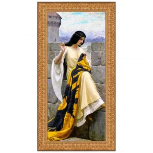 Stitching the Standard Framed Canvas Replica Painting: Small