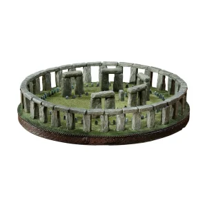 Restored Prehistoric Megalithic Stonehenge Monument Statue