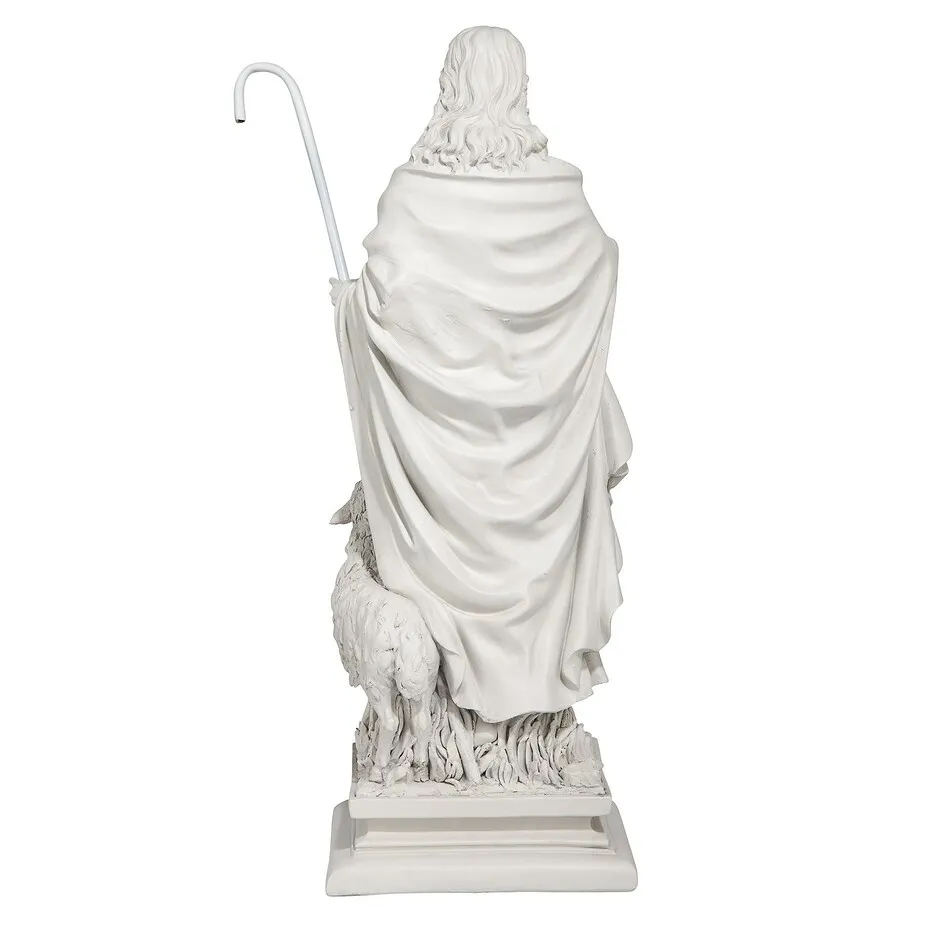 Jesus the Good Shepherd Garden Statue: Large
