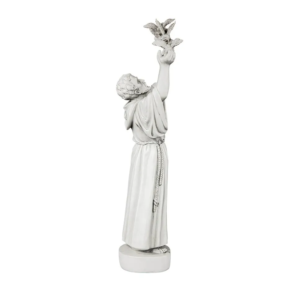 Saint Francis' Doves of Peace Garden Statue