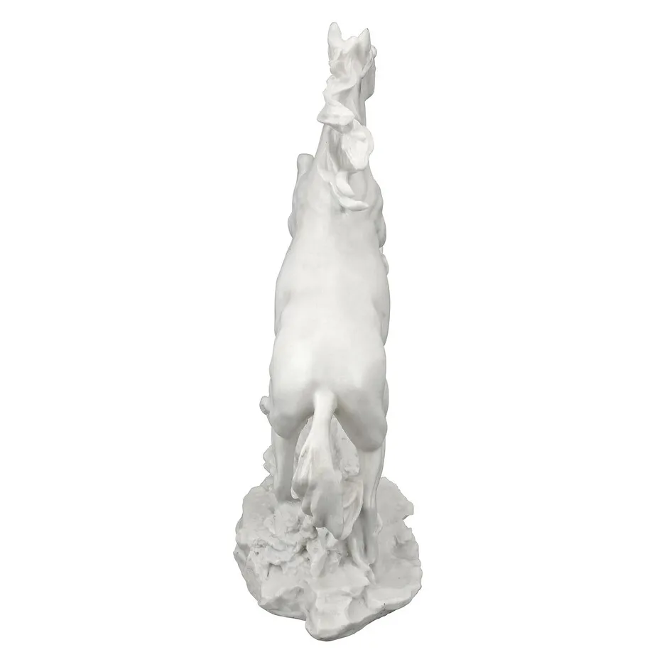 Untamed Beauty Bonded Marble Horse Statue