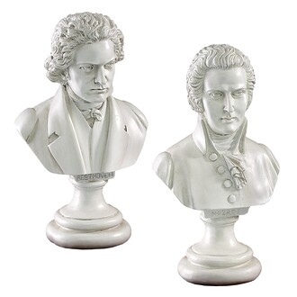 Great Composer Collection: Mozart and Beethoven Sculptures